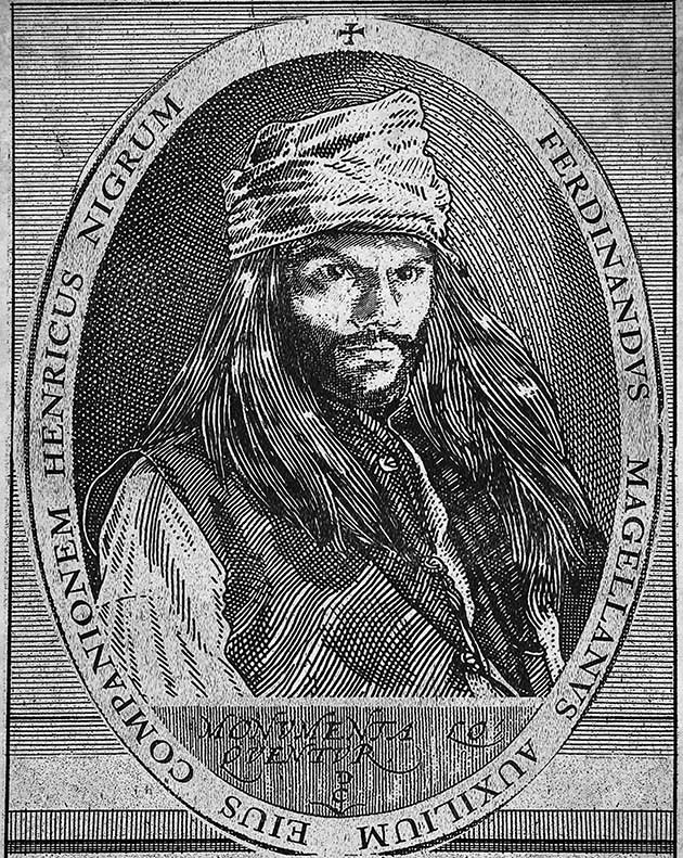 Retrato del circunnavegador esclavo Enrique de Malacca. Imagen: EnriquedeMalacca.com