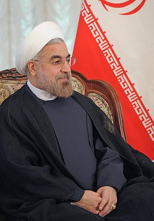 El presidente Hasán Ruhaní en Bishkek, el 13 de septiembre de este año. Crédito: kremlin.ru/cc by 3.0