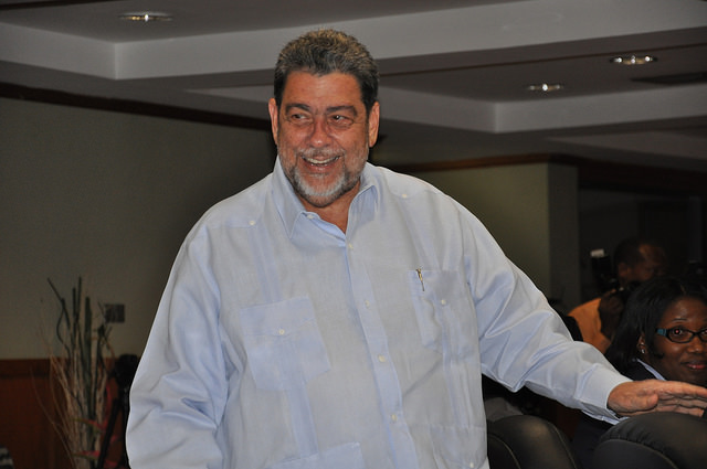 Primer ministro de San Vicente y las Granadinas, Ralph Gonsalves. Credit: Desmond Brown/IPS.