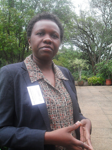 Anne Lillian Nakafeero, de la Autoridad Nacional de Gestión Ambiental de Uganda. Crédto: Miriam Gathigah/IPS.
