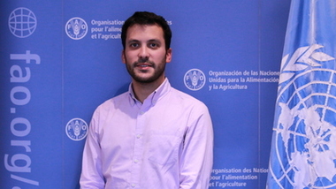 Pablo Aguirre, asistente técnico del representante regional de la FAO para América Latina y el Caribe. Crédito: FAO