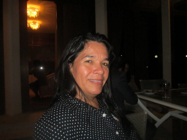 Gladys Villarreal, responsable del cuidado de las cuencas del Ministerio de Ambiente de Panamá, cree que el agua une los pueblos más diferentes y les ayuda a entenderse. En su evaluación, para Panamá no será dificil cumplir el Objetivo de Desarrollo Sostenible (ODS) 6, que busca universalizar el agua limpia y el saneamento para 2030. Crédito: Mario Osava/IPS