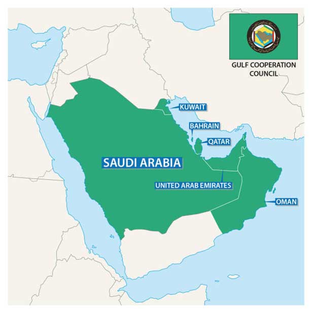 Países del Consejo de Cooperación del Golfo