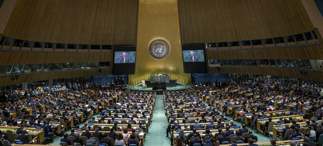 Apertura del debate general del 74 período de sesiones de la Asamblea General de la ONU. Crédito: Cia Pak/ONU