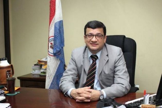 Mario León, en una imagen cuando era viceministro de Agricultura de Paraguay, cargo que abandonó en marzo para pasar a ser gerente del Programa de Desarrollo Territorial y Agricultura Familiar del IICA. Foto: Gobierno de Paraguay