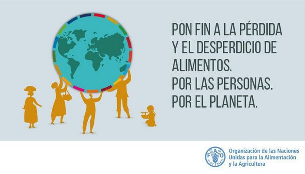 Cartel del Día Internacional de Concienciación sobre la Pérdida y el Desperdicio de Alimentos, que se celebra por primera vez este 29 de septiembre. Imagen: FAO